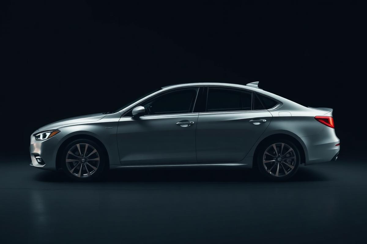 Midsize Sedan rental vehicle category illustration